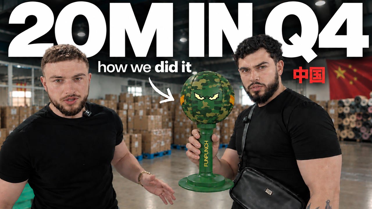 Pavle and his business partner in the Funpunch warehouse — “20M in Q4, how we did it” thumbnail